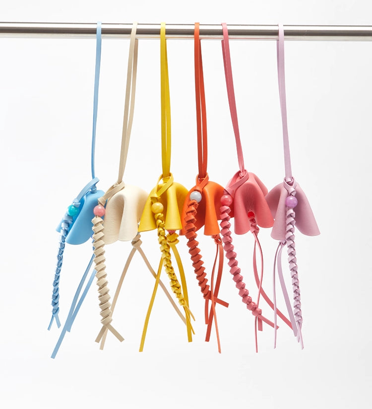 Designer bag charm
